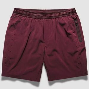 Ten Thousand 7" Lined Session Shorts men’s size M burgendy